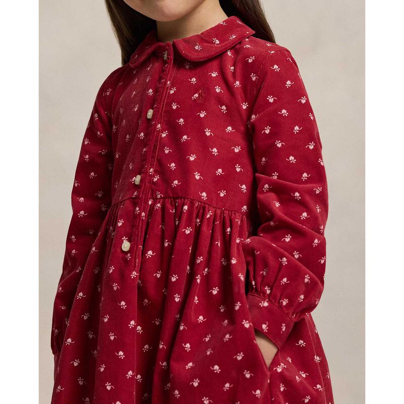 Polo Ralph Lauren Floral Cotton Corduroy Shirtdress image number 2